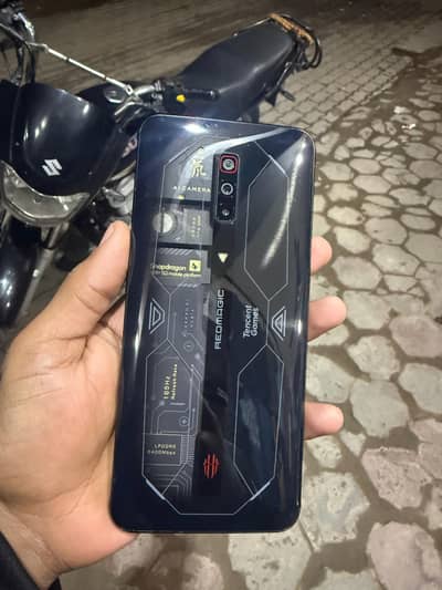 red magic 6spro ghost edition 12/128gb condition 10/9.5