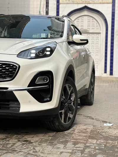 kia sportage AWD just 2 piece tuch