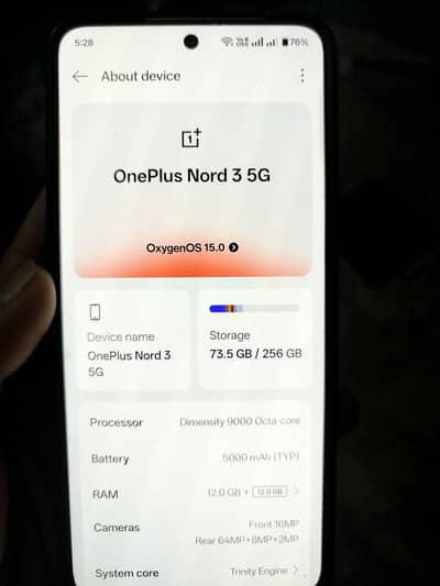 OnePlus Nord 3 12/256