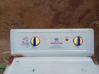 Super Wash Clothes Washing Machine 1.5 year Used