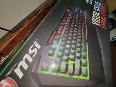 MSI vigor gk40 gaming keyboard with software