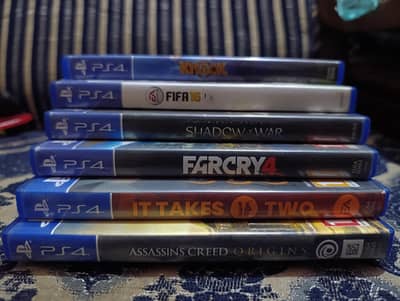 PS4 Games available for sale