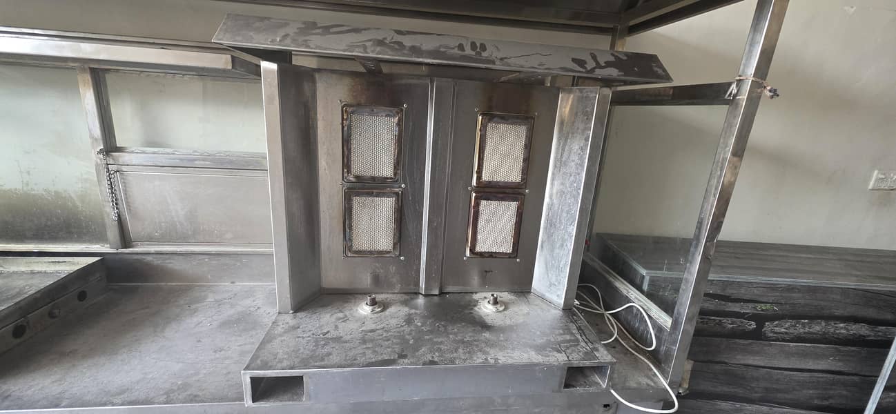 Fast food stall and shwarma machine - Food Stalls - 1110370244