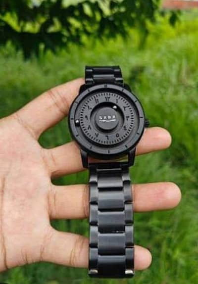 Mens premium ball dial watch with heavy dial and master lock