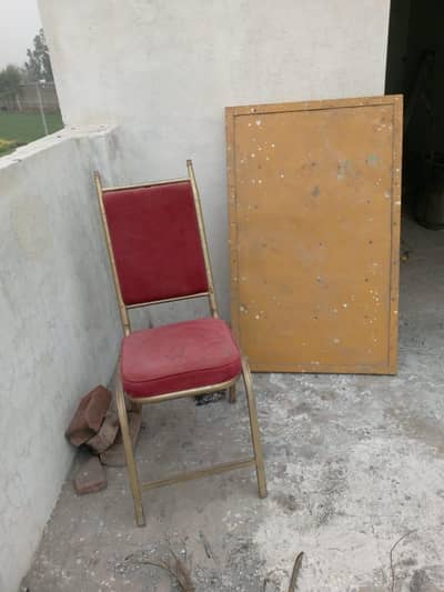 wedding chair and table