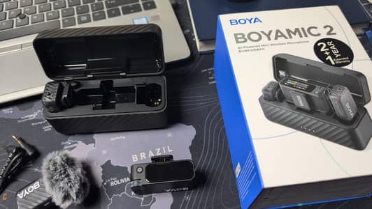 BOYA BOYAMIC 2 AI-Powered 2-Person Wireless Microphone System