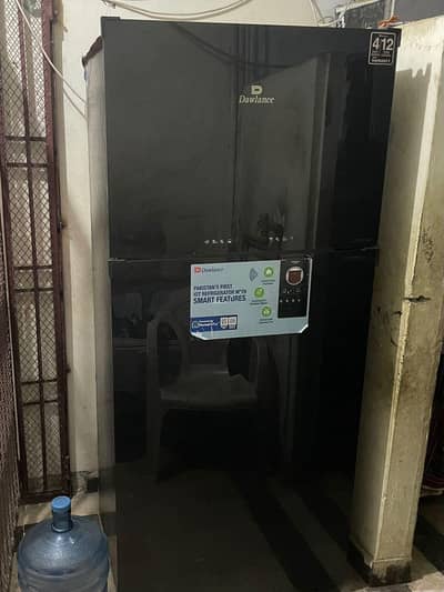 large size freezer colour black