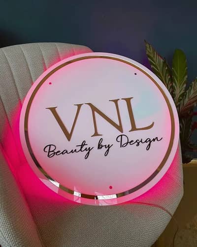 Acrylic Signage/Neon Signs/Neon Stripes/Acrylic Sign/3d Sign Board