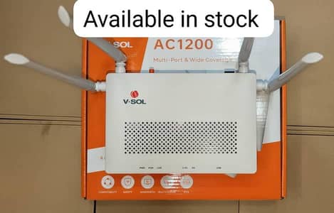 visol fiber optic router dualband Xpone Epon Gpone 5g