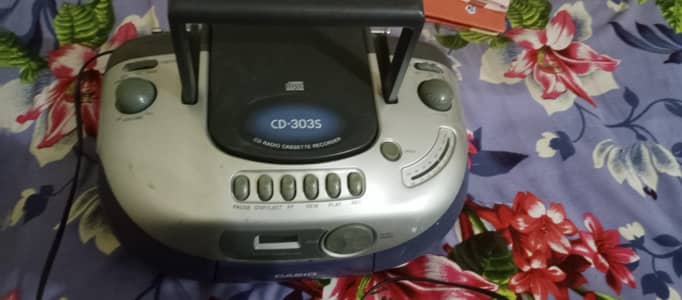 Casio casete CD player and radio for sale