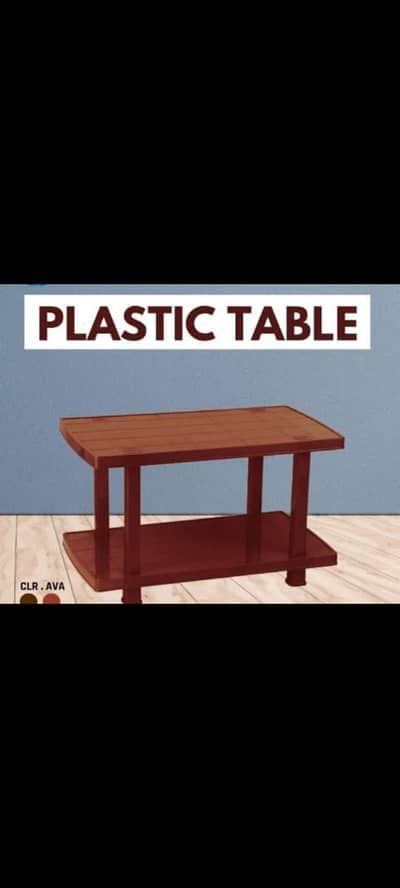 Full Plastic Table