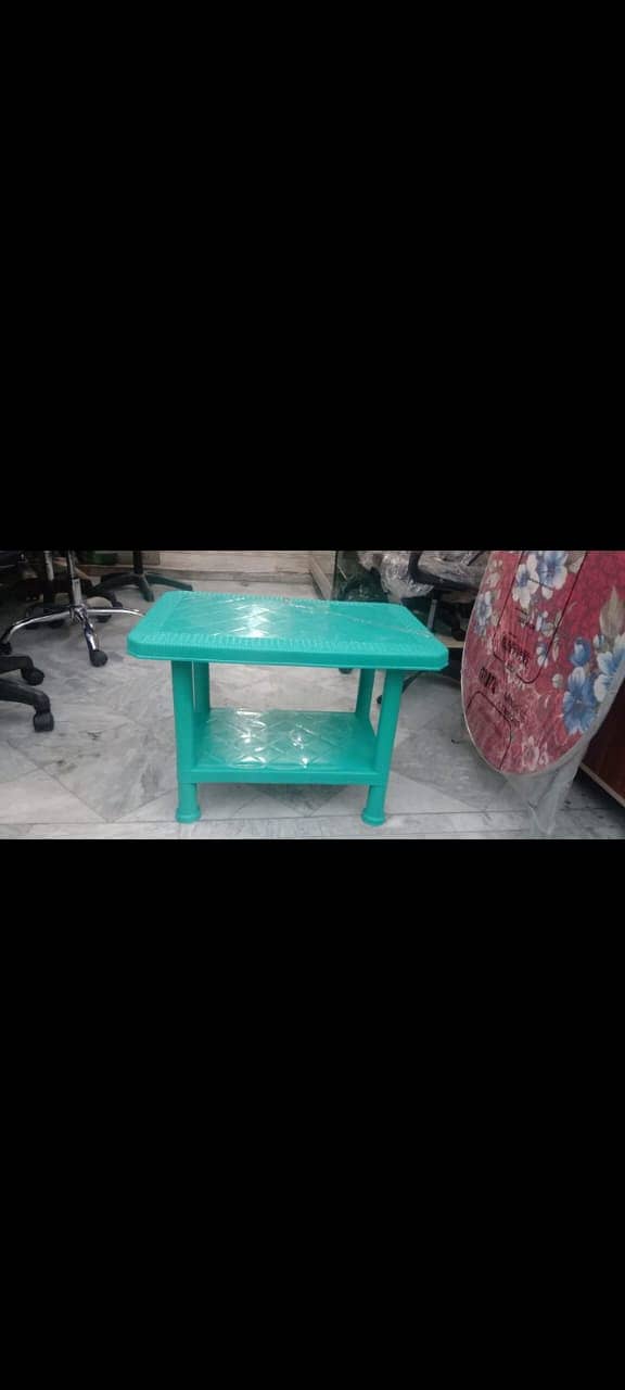 Full Plastic Table 1