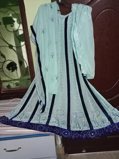 Three piece fancy sout long shirt