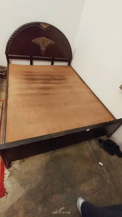 Double Bed with Dressing table