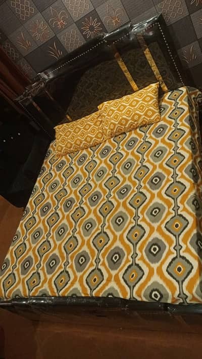 Bed Set | King Size Bed | Luxury bed with side Tables | Furniture