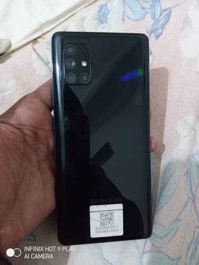 sumsung A71 5G mainir carak. Non pta . no exchange.