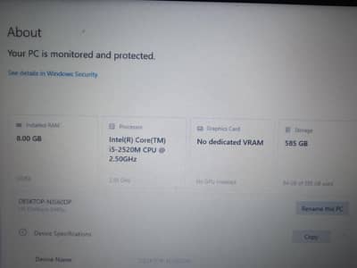 Laptop Elite Book HP