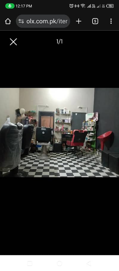 Beauty saloon