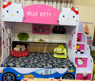 kids Kitty Double Bed Karachi