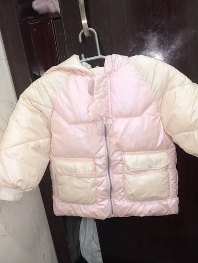 2 parachute Winter Jackets for baby girl