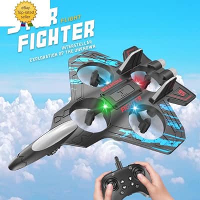 Fighters Jet 4 Channel 2.4GHz RC Airlines Remote Control Flying Plan