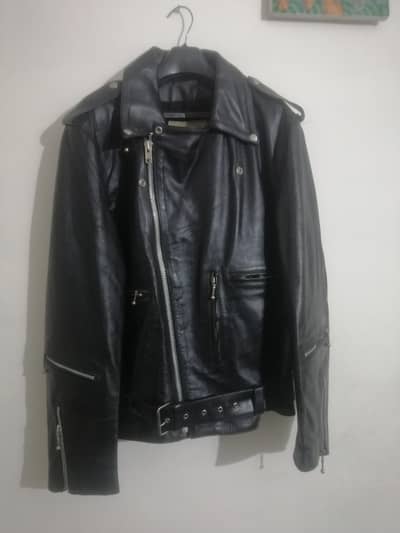 Black leather Jacket