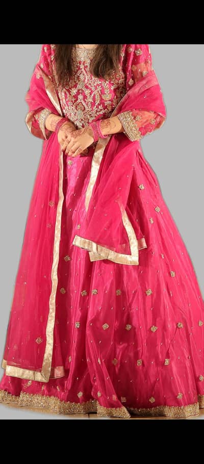 Pink lehnga