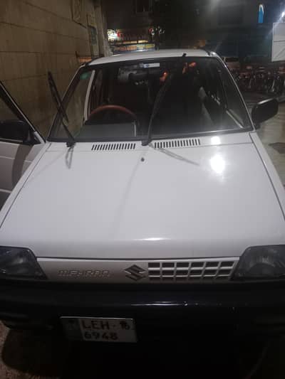 white Mehran in geniun condition.