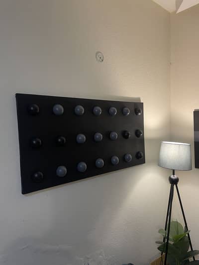 Abstract sculptural art piece