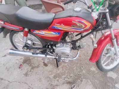 United 100cc 2025 Model Alloy Rims