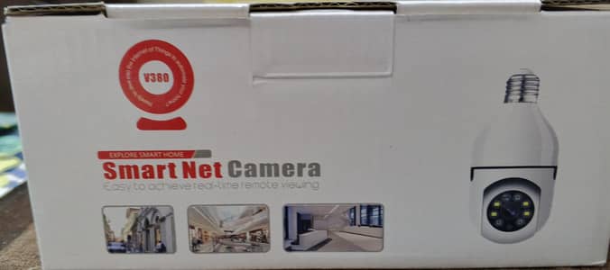 V380 Wifi security camera bulb shaped brand new