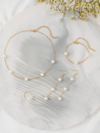 Handmade beads jewelry set 