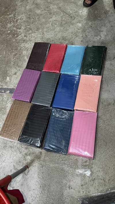 stripped cotton fitted bedsheets