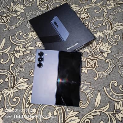 Samsung z fold 6 12/256 gb navy blue color condition 10/10