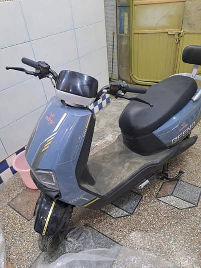 Electric scooty 