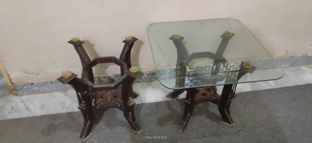 Dining Table & 2 Small Tables 2