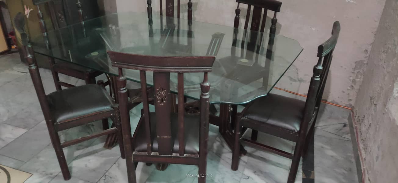 Dining Table & 2 Small Tables 4