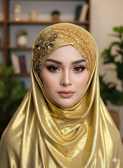Golden Scarf High Quality