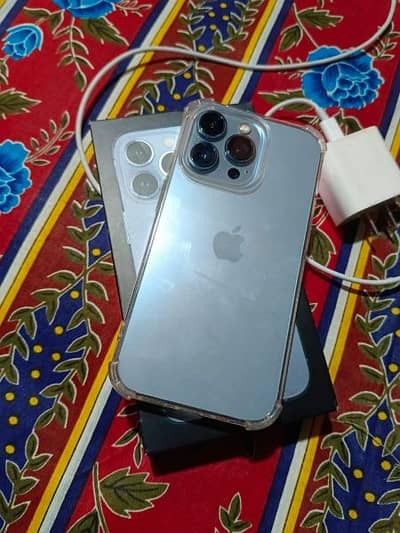 Apple iphone 13 pro PTA official approved 128 gb water pack