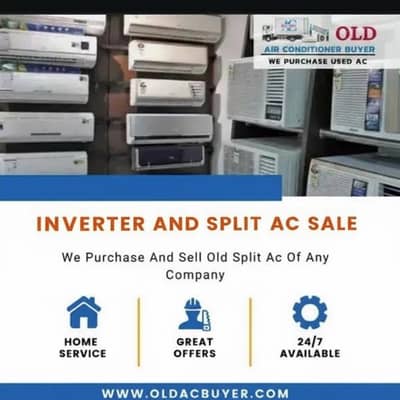 Inverters AND SPLIT AC FOR SALE