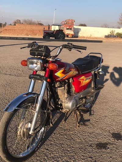 honda cg125 2021 model punjab number