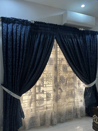 Blind curtains