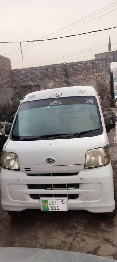 every Hijet  10/15 manual gear 20k per litre average