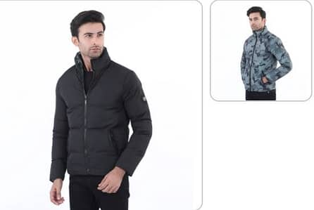two sides jacket 50%off