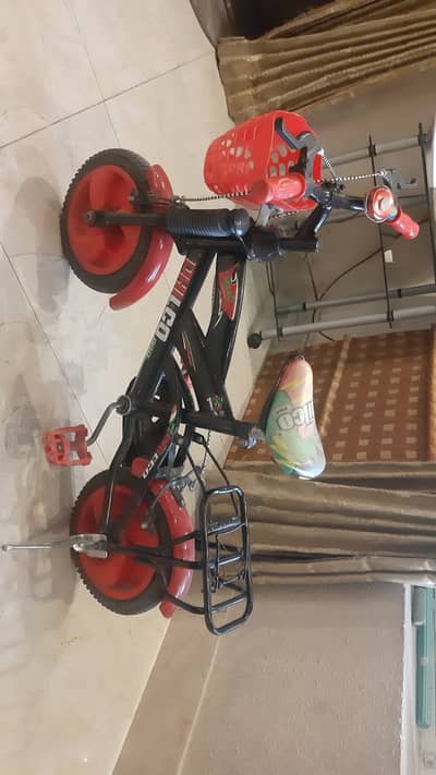 Cycle Red Color Almost New 2 to 3 month used