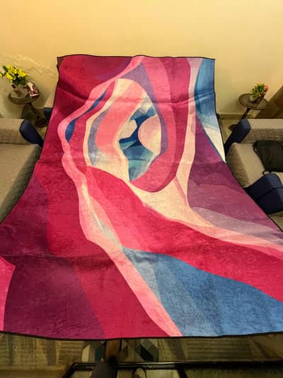 New Rizaries Pink Centerpiece Rug