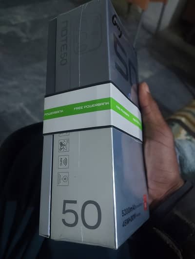 Infinix Note 50 . . box pack