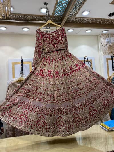 new condition bridal lehnga