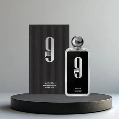 9 PM Afnan  Black Long Lasting Fragrance Perfume 100ml