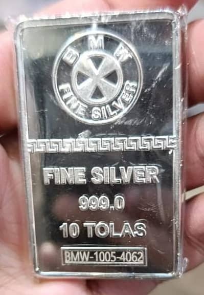 silver Bar BMW original